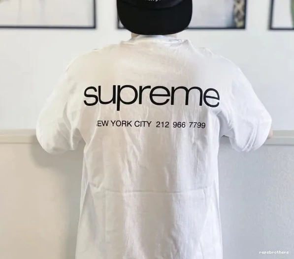 and 23FW sleeved NYC Black XL White Tee M L Store S Information Short 0626